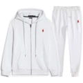 White Zipper Suit-Red Label