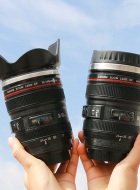 镜头保温杯搞笑个性相机水杯男抽象搞怪稀奇古怪创意网红单反杯子