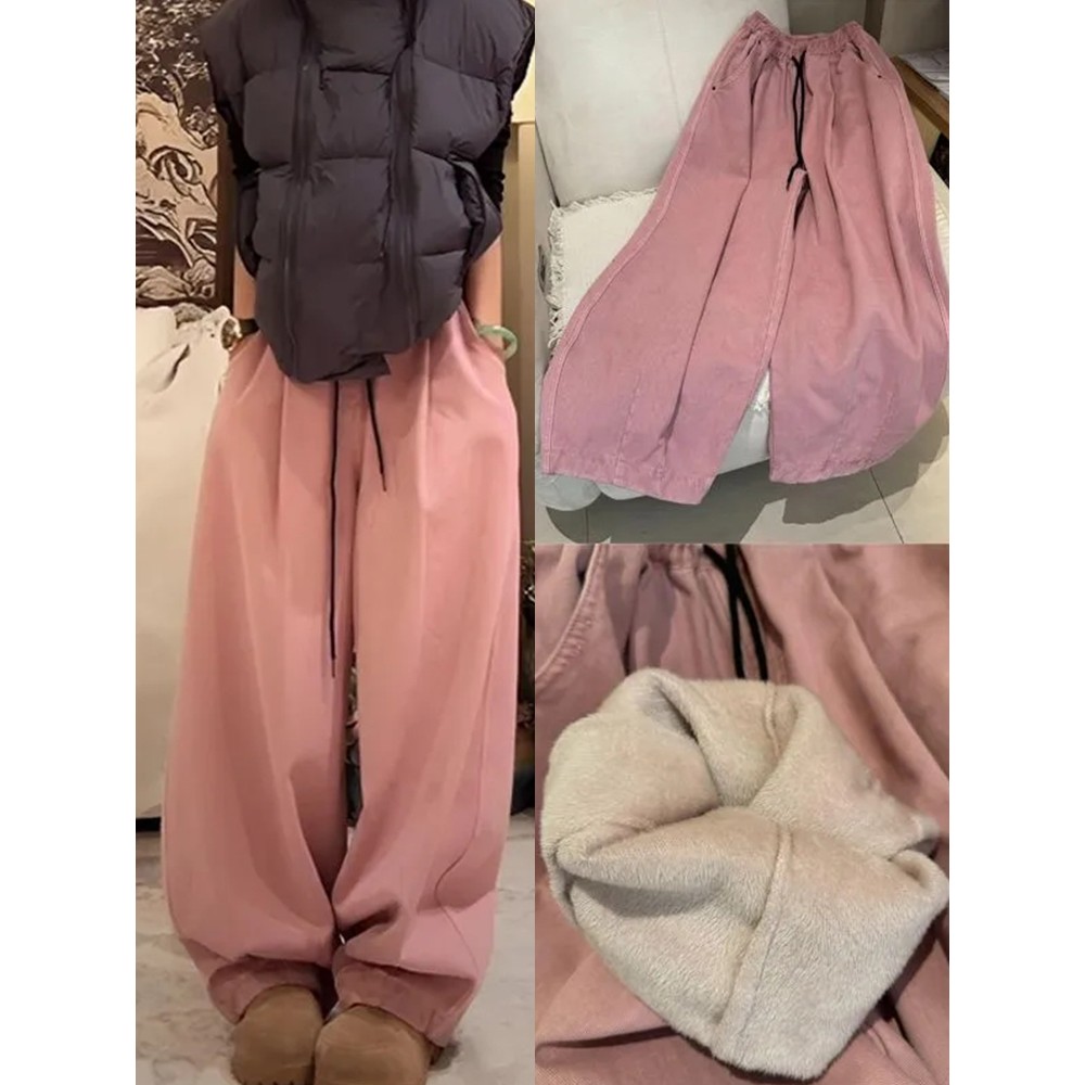 2025秋冬加厚款慵懒风宽松遮肉女