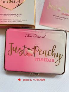 现货美国 too faced 12色全哑光蜜桃盘 眼影盘 学生大地色 包邮