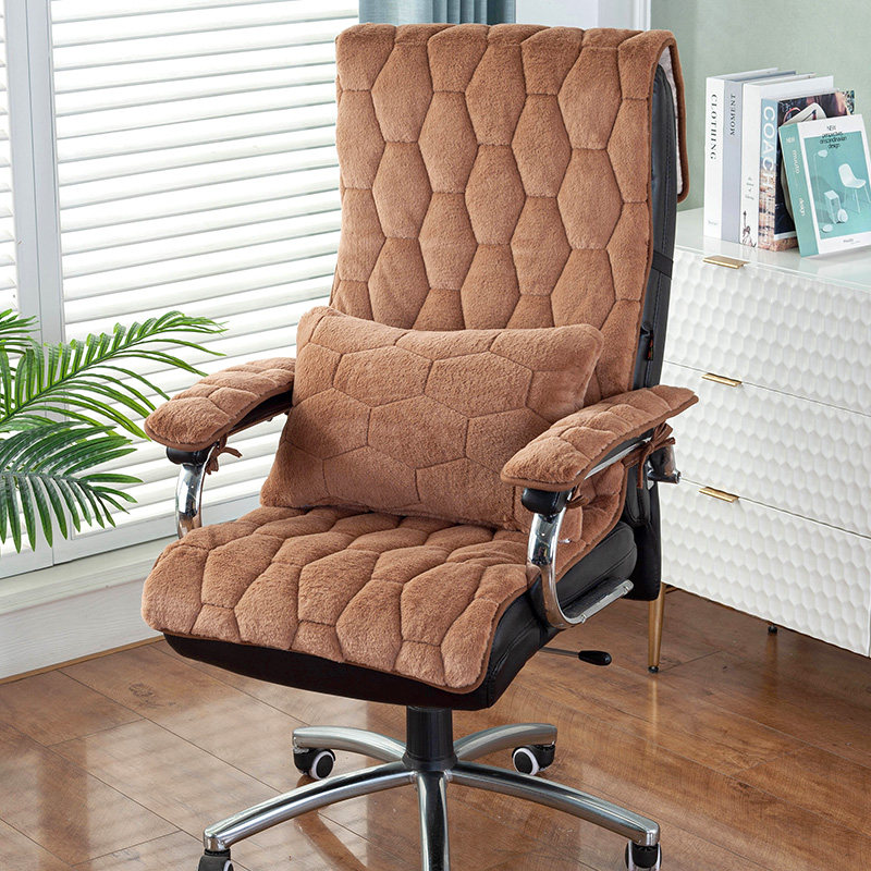 连体坐垫靠垫一体办公室久坐椅子靠背凳子座椅垫学生屁垫加厚冬季,居家布艺,椅垫,淘宝优惠券,粉丝福利购,淘宝优惠卷