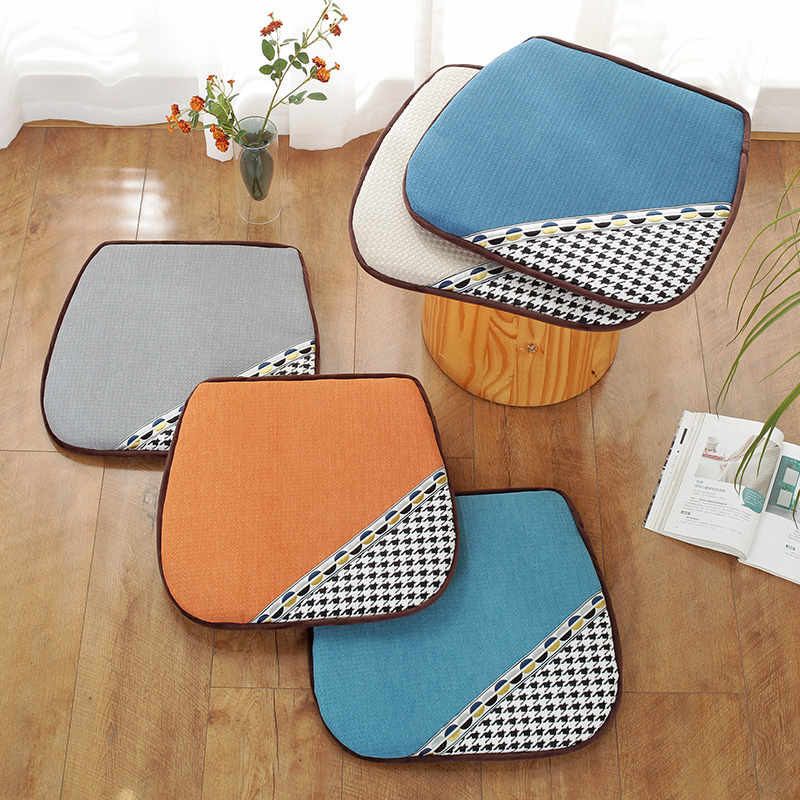 餐椅高档防滑绑带实木凳子坐垫