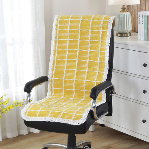 棉线四季连体防滑办公室椅子垫