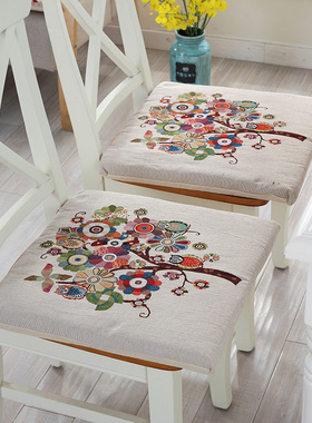 四季加厚坐垫椅子垫办公室学生教室椅垫汽车座垫餐椅垫餐桌垫屁垫