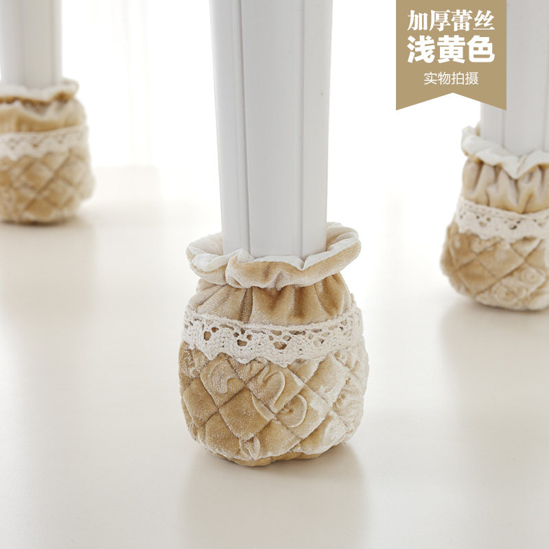 四个包邮多款毛绒桌椅脚套椅子脚套桌椅脚垫沙发脚套床脚套可机洗