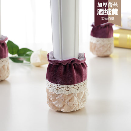 四个包邮多款毛绒桌椅脚套椅子脚套桌椅脚垫沙发脚套床脚套可机洗