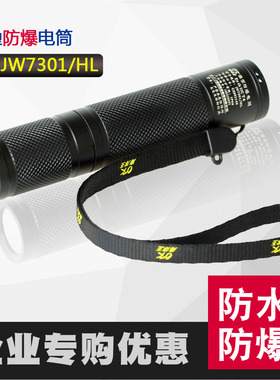 海洋王JW7301/7302A微型强光防水防爆手电筒可充电消防头灯帽夹