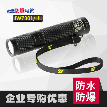 海洋王JW7301/7302A微型强光防水防爆手电筒可充电消防头灯帽夹