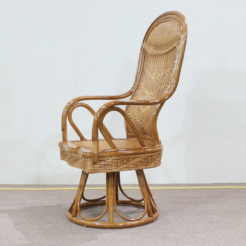 真藤休闲椅室内阳台编制椅办公藤椅旋转老板椅大班椅靠背电脑椅子,住宅家具,阳台椅,淘宝优惠券,粉丝福利购,淘宝优惠卷