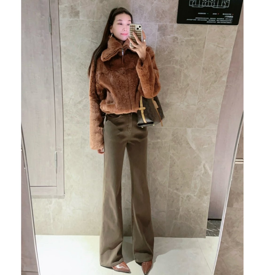 【一条加绒咖啡色筒喇裤】秋冬加绒不贴腿显瘦喇叭裤筒喇牛仔裤,女装/女士精品,牛仔裤,淘宝优惠券,粉丝福利购,淘宝优惠卷