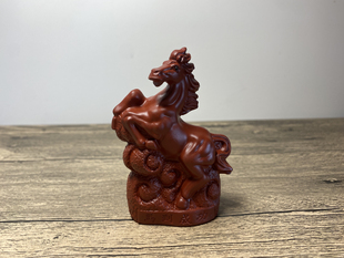 29.9包邮宜兴原矿紫砂茶宠马到成功生肖马雕塑摆件可养茶玩茶具