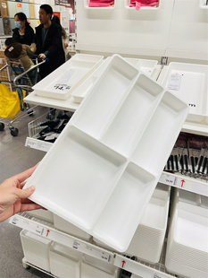 餐具盘 IKEA宜家正品 代购 斯多加 器皿盘勺子筷子整理盘抽屉用