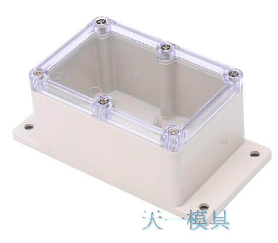 塑料接线机壳/安防电源外壳/塑料防水盒F13t(120*80*65)