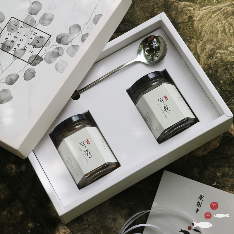 谷禾家 守喜花草茶蜂蜜喜糖结婚宝宝满月周岁回礼答谢伴手礼盒