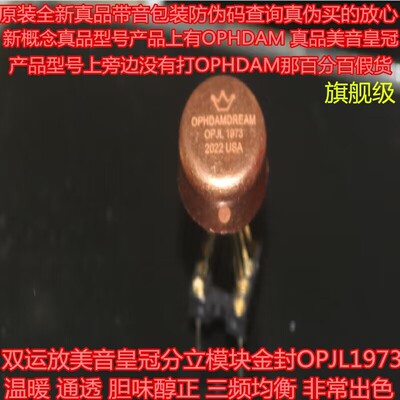 美国皇冠OPHDAMDRAMOPJL1973运放