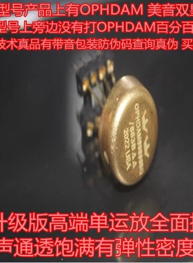 美音 OPHDAM 99999SQ/883B单运放 升级AD797 SE5534AFE OPA627BP