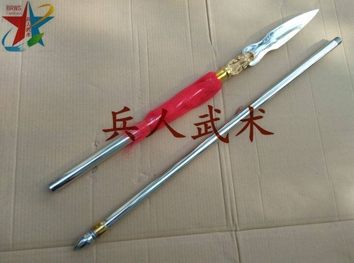 不锈钢六合枪 不锈钢大枪 霸王枪 游龙枪 子龙大枪 太极长枪