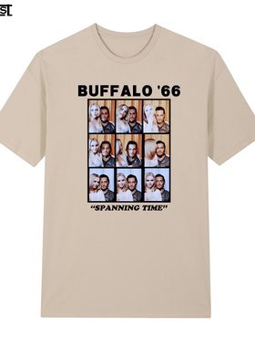 Buffalo'66水牛城大头贴电影文森特加洛1998复古怀旧短袖T恤男女