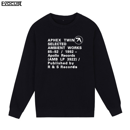 APHEX  TWIN理查德大卫詹姆斯电子音乐1992复古怀旧圆领卫衣男女