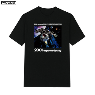 2001太空漫游2001 A Space Odyssey科幻电影复古短袖T恤男女