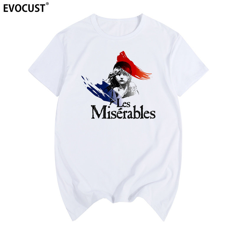 Les Misérables悲惨世界ABC朋友社影迷文艺男女短袖半袖T恤
