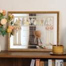 饰摆件 饰画客厅卧室钢琴室镜面装 法式 复古钢琴谱镜子画小众艺术装