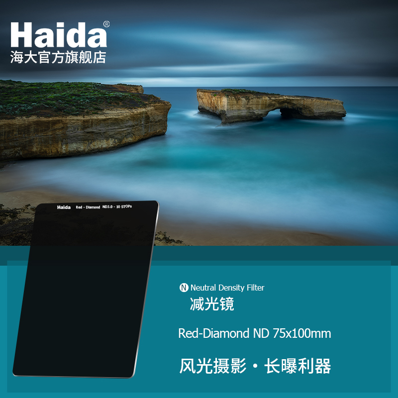 Haida日全食ND減光鏡75x100mm