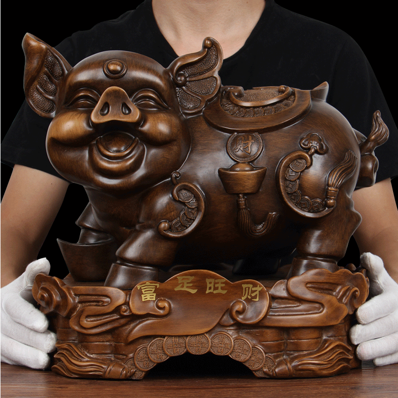 金猪摆设品吉祥物家居装饰可爱