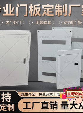 双层门内门定制配电箱门板盖板定制成套定制室内室外基业箱定制