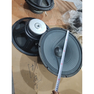 15寸双音圈喇叭140磁35芯双音圈280瓦纸边全频喇叭拉杆充电音响喇