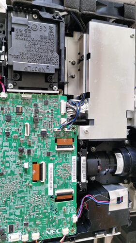 NEC MC280XS+ M280XS+C 投影机主板 电源板 液晶屏等配件