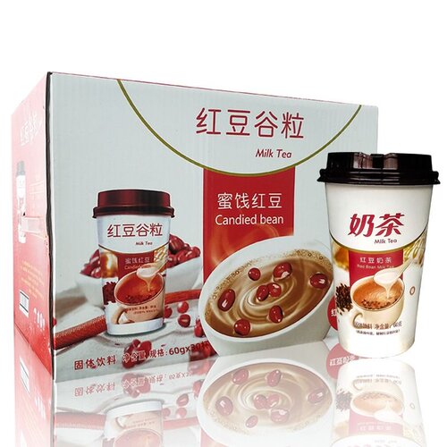 香浓飘飘缘红豆奶茶60g/杯