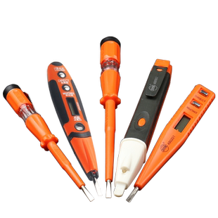 感应电笔家用试电笔验电笔数显多功能测电笔螺丝刀两用电工笔工具