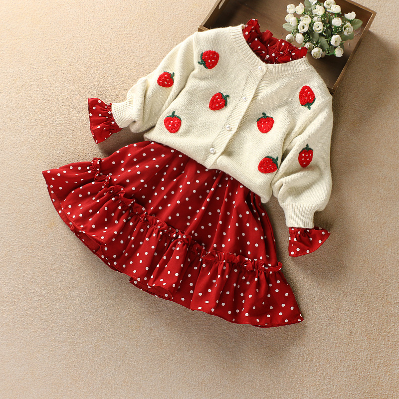 女童套装韩版甜美春秋季两件套