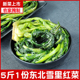 雪里红咸菜正宗东北小吃雪里蕻咸菜下饭菜新鲜5斤包邮