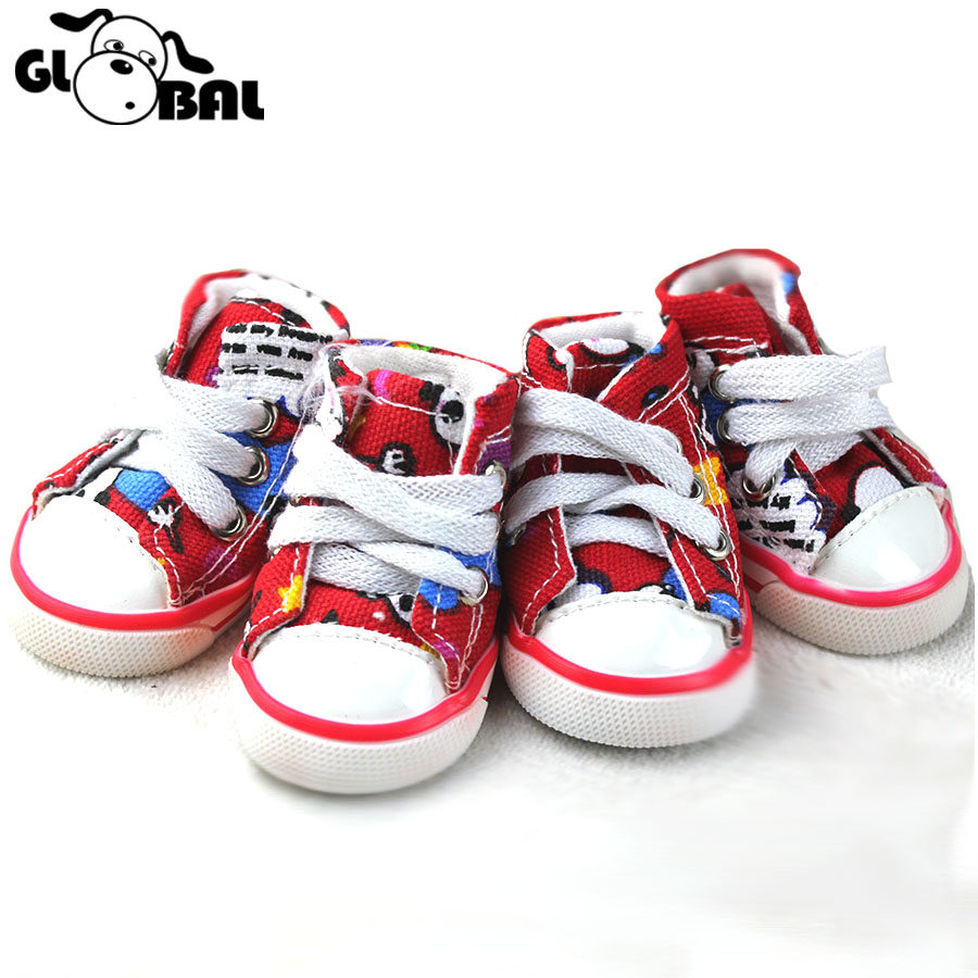 贝欧宠物鞋子狗鞋子泰迪防水防滑鞋比熊贵宾鞋宠物狗狗秋冬帆布鞋