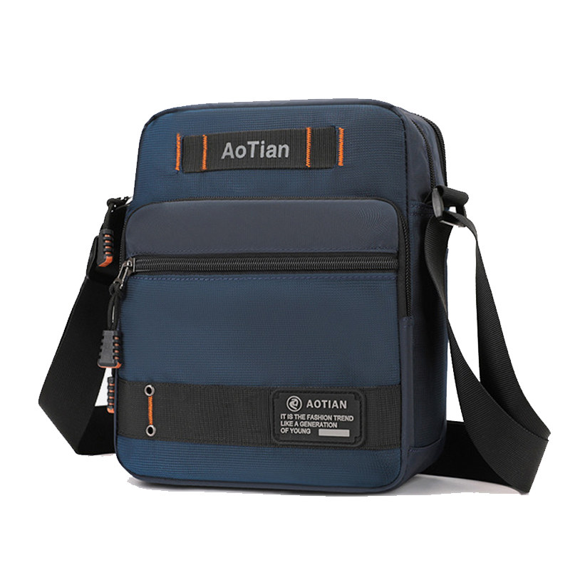 2026新款帆布包中年爸爸男士单肩斜挎包大容量男牛津布户外通勤包,箱包皮具/热销女包/男包,男士包袋,淘宝优惠券,粉丝福利购,淘宝优惠卷