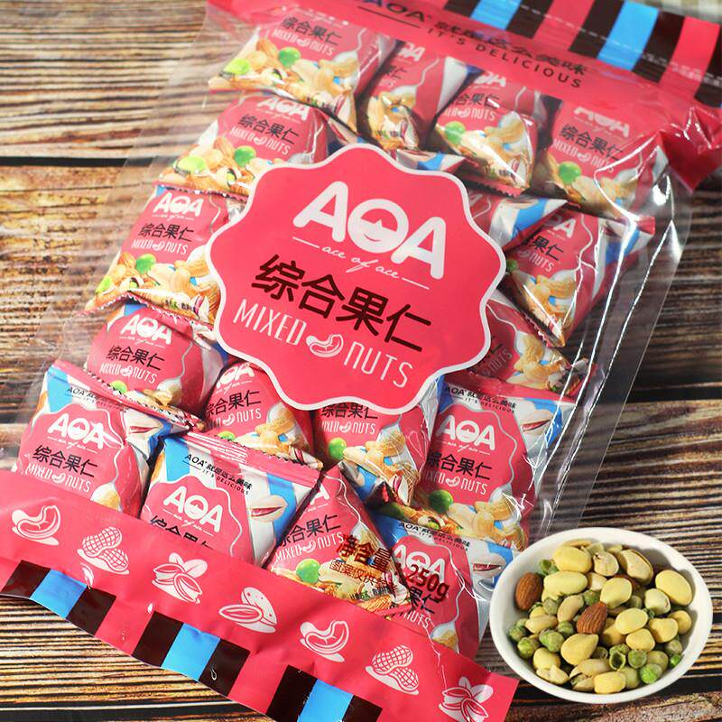 *综合果仁年货坚果混合小包装什锦果仁果干网红小零食休闲小/
