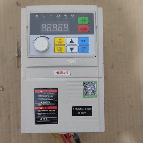 寻《《拆机海尚变频器，HS720-0.75G/1.5P3,实物拍摄图片
