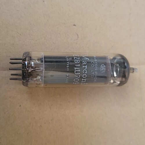 寻《《英国大盾D环B暗码 EZ81/U709电子管一支，包上机正