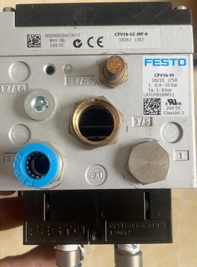 寻《《FESTO费斯托阀组 CPV14-V1 18210 J758