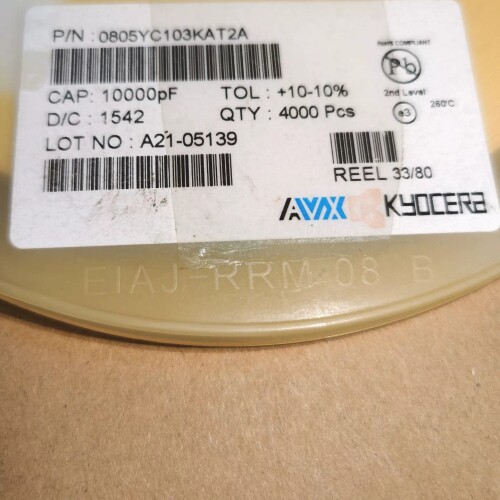 寻《《AVX 贴片电容 0805YC103KAT2A 0805 0