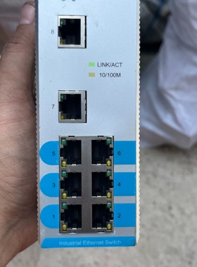 寻《《卓越TSC工业以太网交换机Carat10-8TX，成色新新，