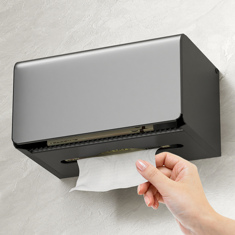 卫生间纸巾盒卫生纸厕纸卷纸抽纸置物架放置筒免打孔壁挂式厕纸盒