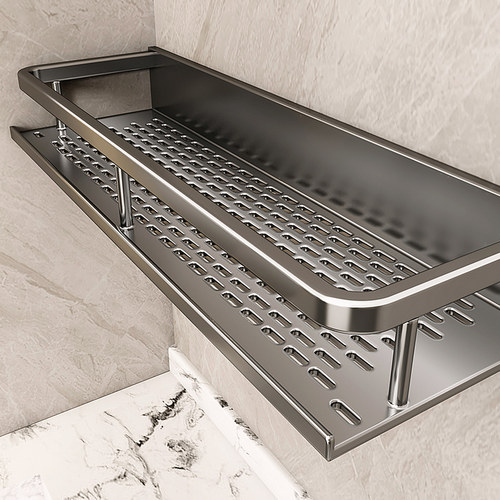 免打孔卫生间置物架浴室架子