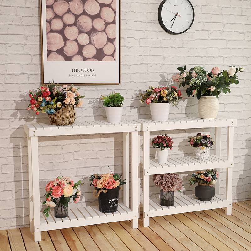 植物花盆架防腐木架子