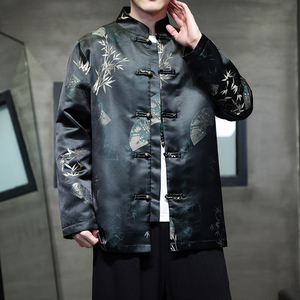 2024春夏新款风男装中式印花唐装汉服夹克外套C229-Y909-P110图片