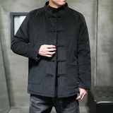 2024秋冬风男装灯芯绒复古唐装汉服棉衣棉服C229/MY461/P145，男装棉衣，电商C229-1