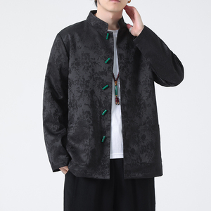 2024春夏风男装提花中式唐装汉服夹克外套C229-Y1014-P105图片