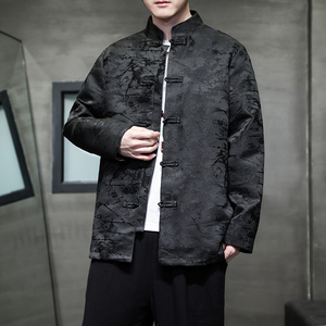 2024春夏新款风男装中式提花唐装汉服夹克外套C229-Y991-P100图片